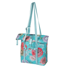 Basil Enkele fietstas Bloom Field Shopper 15 20L Blauw