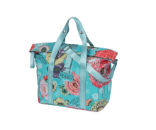 Basil Fietshandtas Bloom Field KF haken 8 11L Blauw