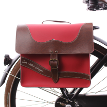 Selle Monte Grappa Dubbele fietstas Onda Rood Bruin