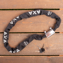 Axa Kettingslot Hawk 100 cm Zwart
