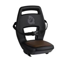 Qibbel 6+ Junior Seat compleet   Black/Brown