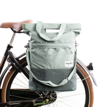 Urban Proof Shopper fietstas 20L Recycled   Groen/Grijs
