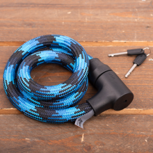 Tex Lock Kabelslot Textielslot Orbit Morpho Blue 120 cm    ART 2