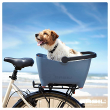 Basil Hondenfietsmand Buddy MIK 2.0 Faded Denim   ook voor de kat