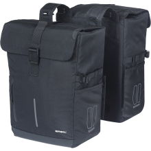 Basil Dubbele Fietstas Move 30L Zwart