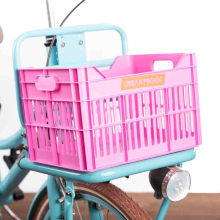 Urban Proof Fietskrat Recycled Junior 10L Felroze