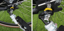 Stang voor Doggyride fietskar Novel en Original