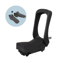 Urban Iki Junior Fietszitje MIK HD Bincho Black