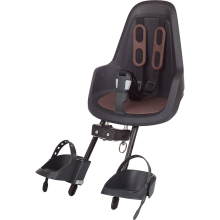 Bobike Voorzitje ONE Mini Eco Zwart/Bruin