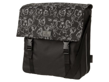 Fastrider Enkele fietstas Shopper Livia Trend Zwart 17L