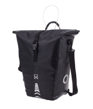 Willex Enkele fietstas Carbonite 25L Zwart