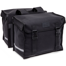 New Looxs Dubbele Fietstas Camping 66L Zwart
