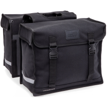 New Looxs Dubbele Fietstas Deluxe 46L Zwart