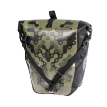 Ortlieb Enkele Fietstas Back Roller Design Camo Chain QL 2.1 Olive/Black 20L