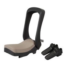 Urban Iki Junior Fietszitje Bincho Black/Inaho Beige   zonder montagekader
