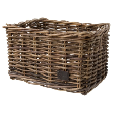 Fastrider Fietsmand Zeno Rotan Medium Bruin 17L
