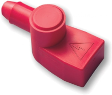 Mastervolt Type D Rode Isolatiekap voor Plus accuklem
