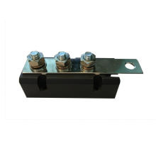 Ts Fuse groundbar voor shunt zwart 500A max.