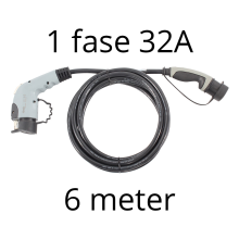 Ratio Laadkabel type 1   1 fase 32A   6 meter