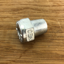 Accupool adapter Min 5/16 inch   lood   Inwendige draad