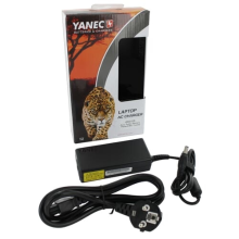 Yanec Laptop lader AC Adapter 65W Fujitsu, Toshiba, Packard Bell, Asus