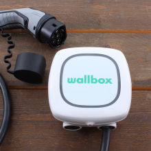 Wallbox Pulsar Plus 22 kW   EV Laadstation type 2 met 7m vaste rechte laadkabel   Wit