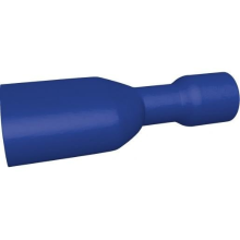 BizLine Kabelschoen/ Vlaksteker Geïsoleerd Vrouwelijk Blauw 1,5 2,5mm2   6,3 x 0,8 mm