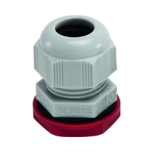 BizLine wartel PG11 met moer 5/10mm kunststof lichtgrijs