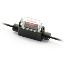 Zekeringhouder Minioto 1.5Mm2 zwart met beschermkapje
