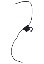 Zekeringhouder Normoto 1.5Mm2 zwart met beschermkapje