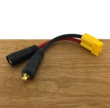 Gys Adapter 15cm   15mm2 Anderson SB50/Texas connector