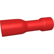 BizLine Vlaksteker Geïsoleerd Vrouwelijk Rood 0,5 1,5mm2   2,8 x 0,5 mm