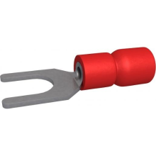 BizLine vorkkabelschoen Rood Geïsoleerd 0,25 1,5mm2   M6