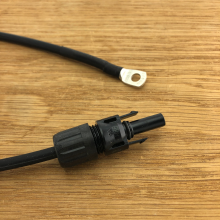 TopSolar Kabelverloop Zwart 6mm² MC4 M6 Female