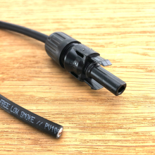 TopSolar Kabelverloop Zwart 6mm² MC4 Open draadeind Female