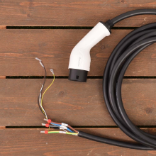 Myenergi Zappi Laadkabel met open eind voor Zappi V2   Met witte stekker