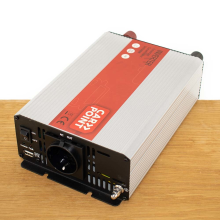 Carpoint Omvormer 12V > 230V 1000W   Standaard Schuko Stopcontact