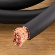 Ts Accukabel zwart 95mm² per meter