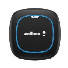 Wallbox Pulsar Max 22 kW   EV Laadstation Zwart type 2 met 7 meter vaste rechte laadkabel