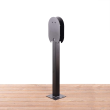 Laadpaal Square voor 2 Ratio laadstations   Zwart