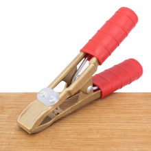 Gys Accuklem rood brons gegoten 300A