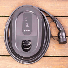 Ratio io6 Laadstation 7,5 meter vaste laadkabel 3 fase 16 32A   E Flux
