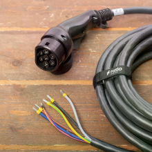 Ratio Laadkabel Type 2 naar open einde   3x32A   20 meter   E Line