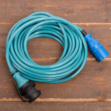 Mastervolt Walstroomkabel 15 meter   16A   Groen blauw