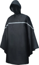 Willex Regenponcho Zwart
