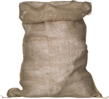 Nature jutezakken (3 stuks)   90x diameter 40cm