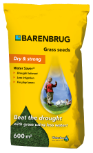 Barenbrug graszaad 15kg tot 600m² Water Saver   Droogtebestendig gazon