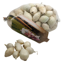 Hermie Buzzy plantajuin Snowball 14/21   witte ui   netje 250 gr