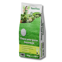 Famiflora Gazonkalk   Groenkalk met 10% magnesium   20 kg tot 400 m²