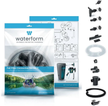Waterform ICAN Set 7   Regenton Accessoires   Grijs   Compleet Verbindingspakket
